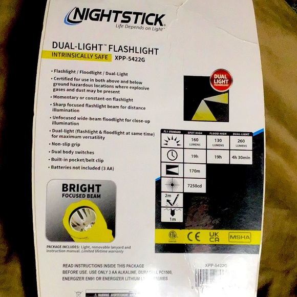 Emergency portable flashlight! Be ready for power outage for any reason!!! - Picture 3 of 7